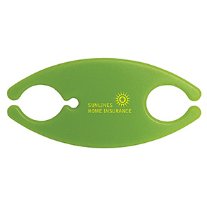 CU9237-C
	-ORBIT CABLE/CORD ORGANIZER
	-Lime Green (Clearance Minimum 700 Units)